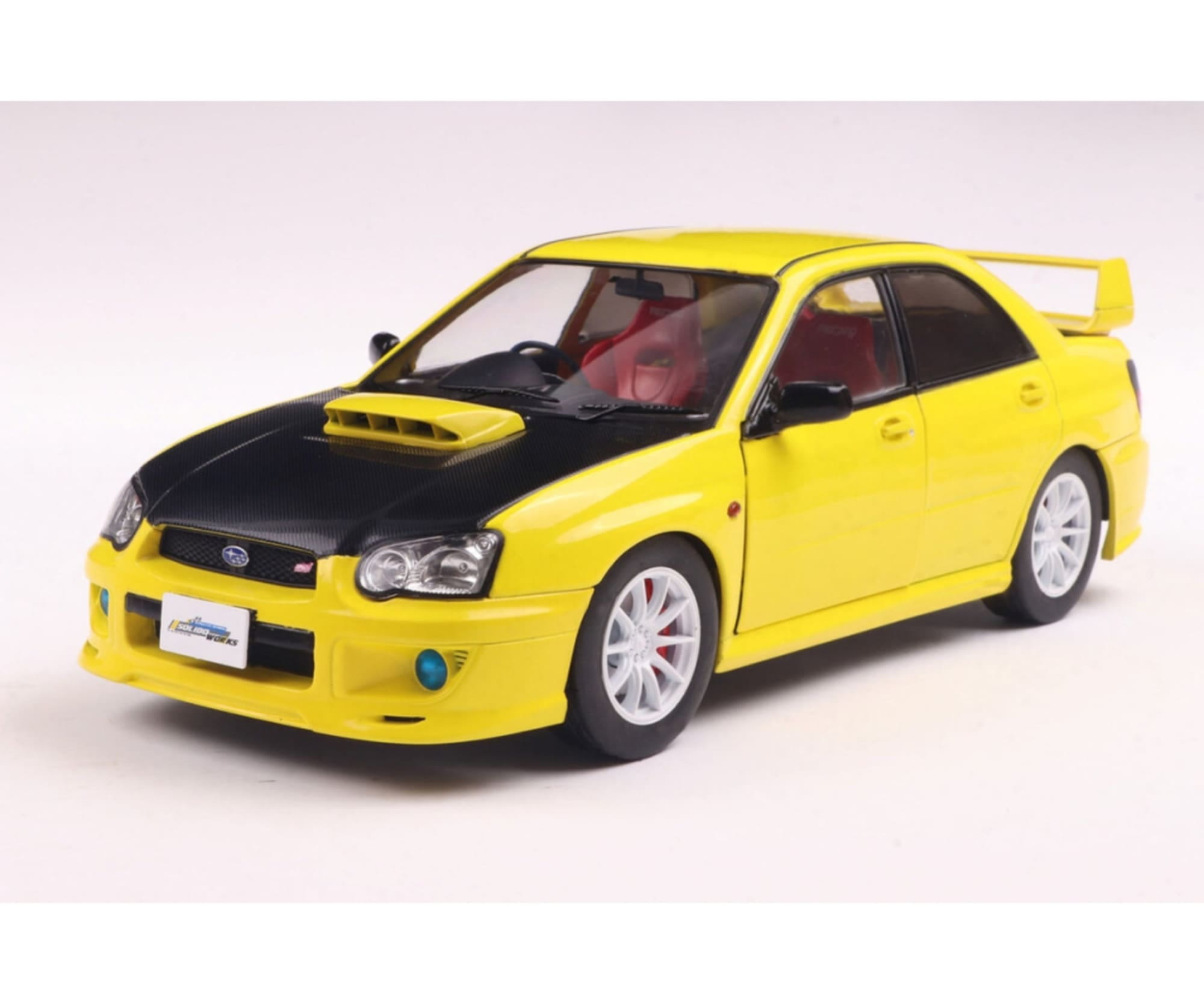 Solido 1_18 Subaru Impreza WRX STI gelb Modellauto - RC-Zubehoer