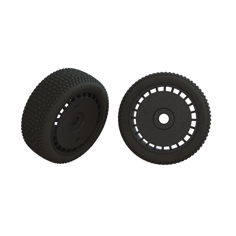 Arrma dBoots Exabyte Reifen Set Glued Black _1 Pair_ - RC-Zubehoer