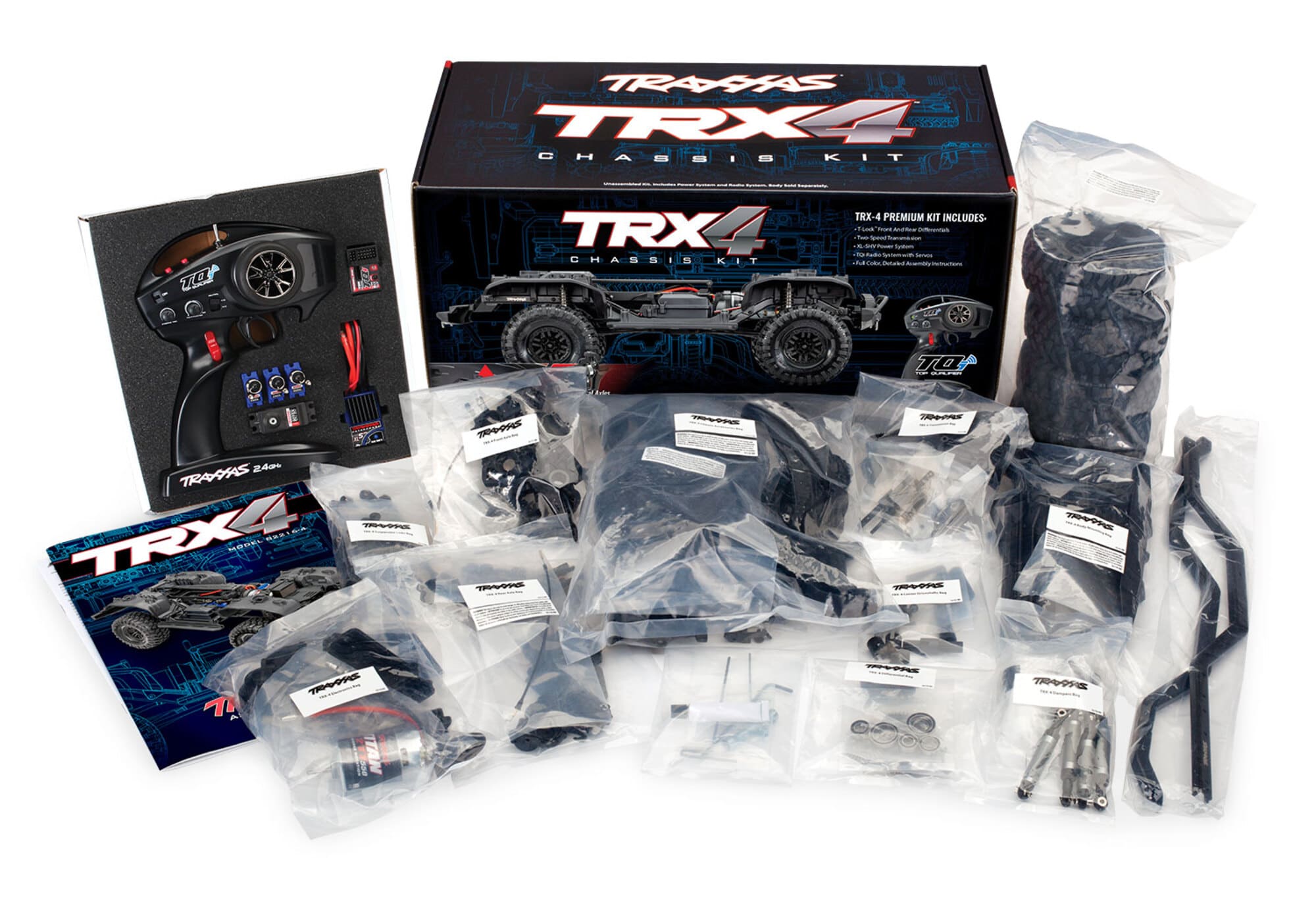 Traxxas TRX-4 4x4 Kit 1_10 Scale-Crawler Brushed Clipless fuer RC Modelle