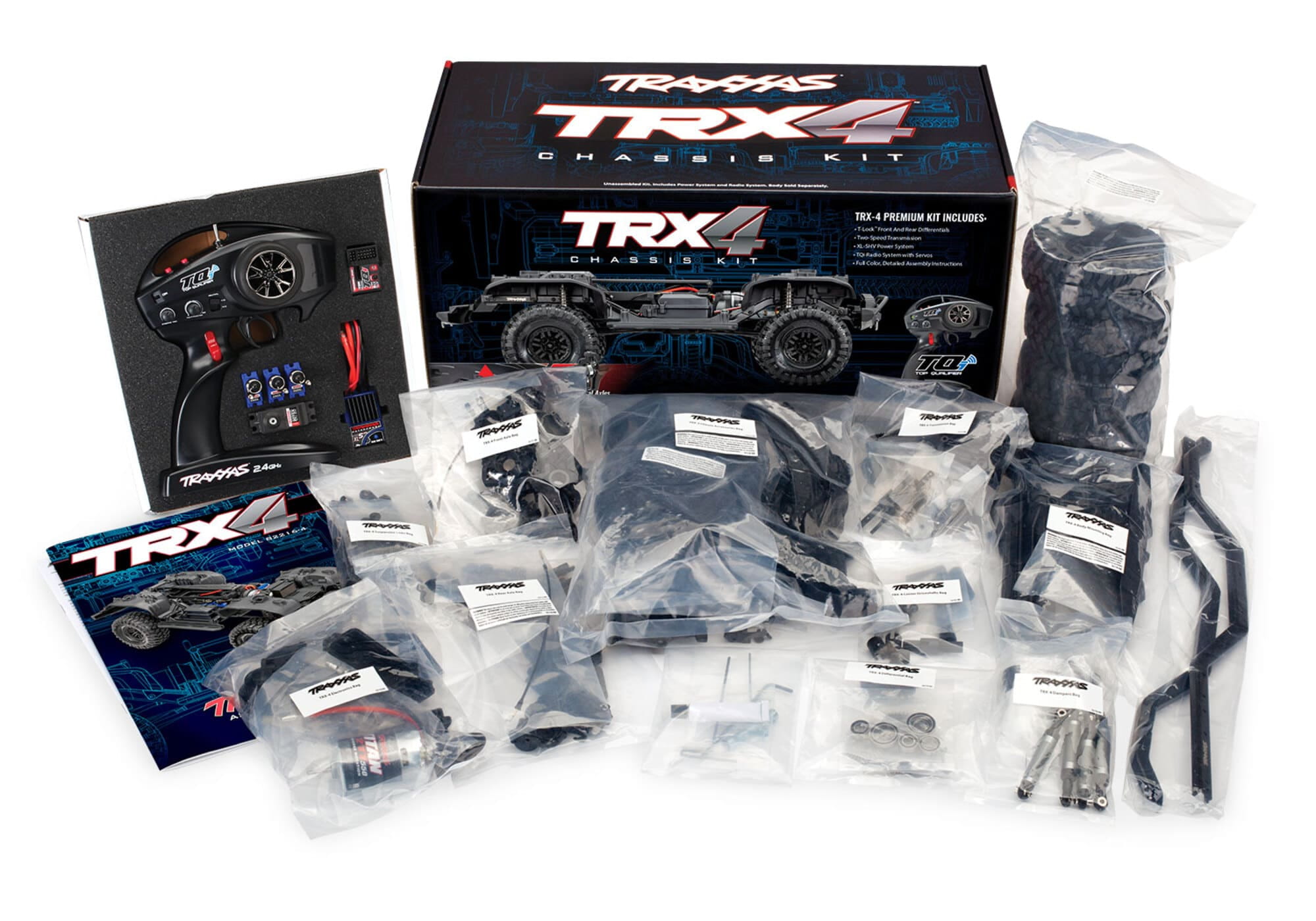 Traxxas TRX-4 4x4 Kit 1_10 Scale-Crawler Brushed Clipless Traxxas TRX-4 4x4 Kit 1_10 Scale-Crawler Brushed Clipless fuer RC Modelle