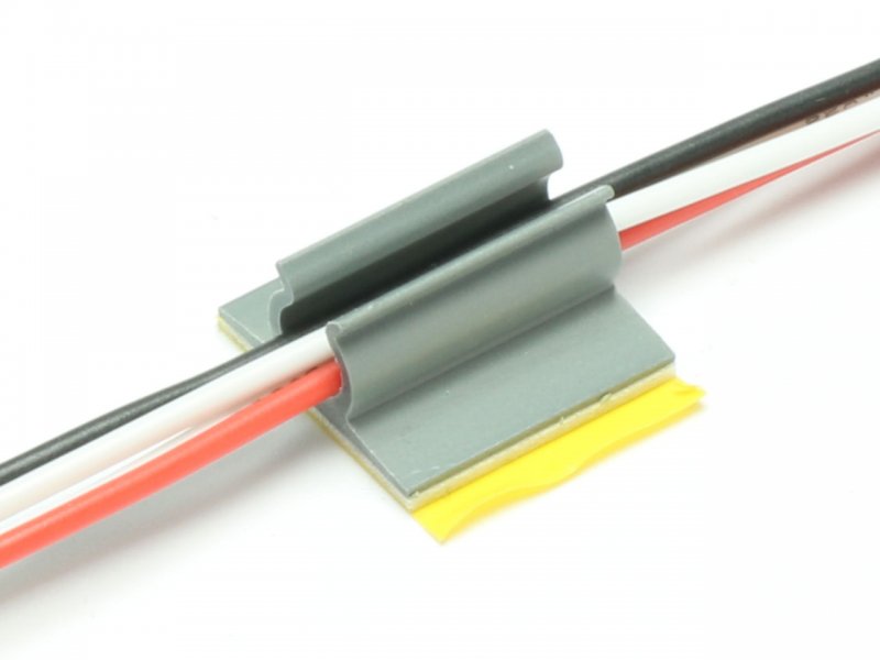 Extron U-Clip-Kabelhalter selbstklebend 6mm _VE=5St._ - RC-Zubehoer