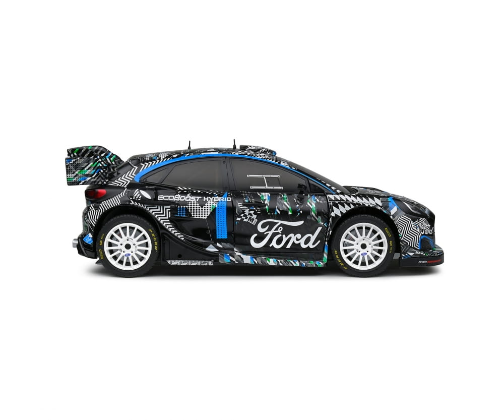 Solido 1:18 Ford Puma WRC schw Modellauto