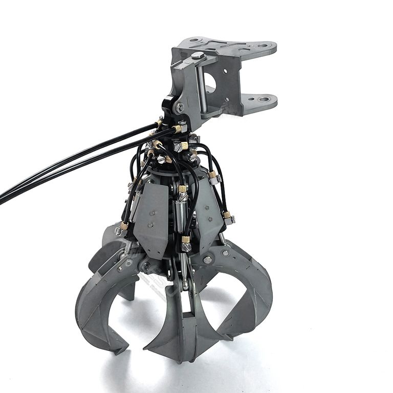 Lesu Schrottgreifer hydraulisch fuer ET35-Bagger - RC-Zubehoer