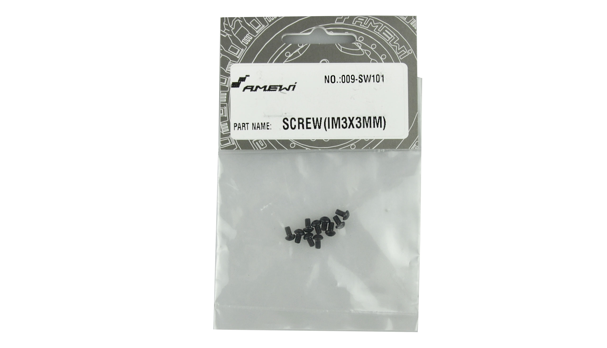 Amewi SW101 Madenschraube M3x3mm 10 Stück EVO-X 6000