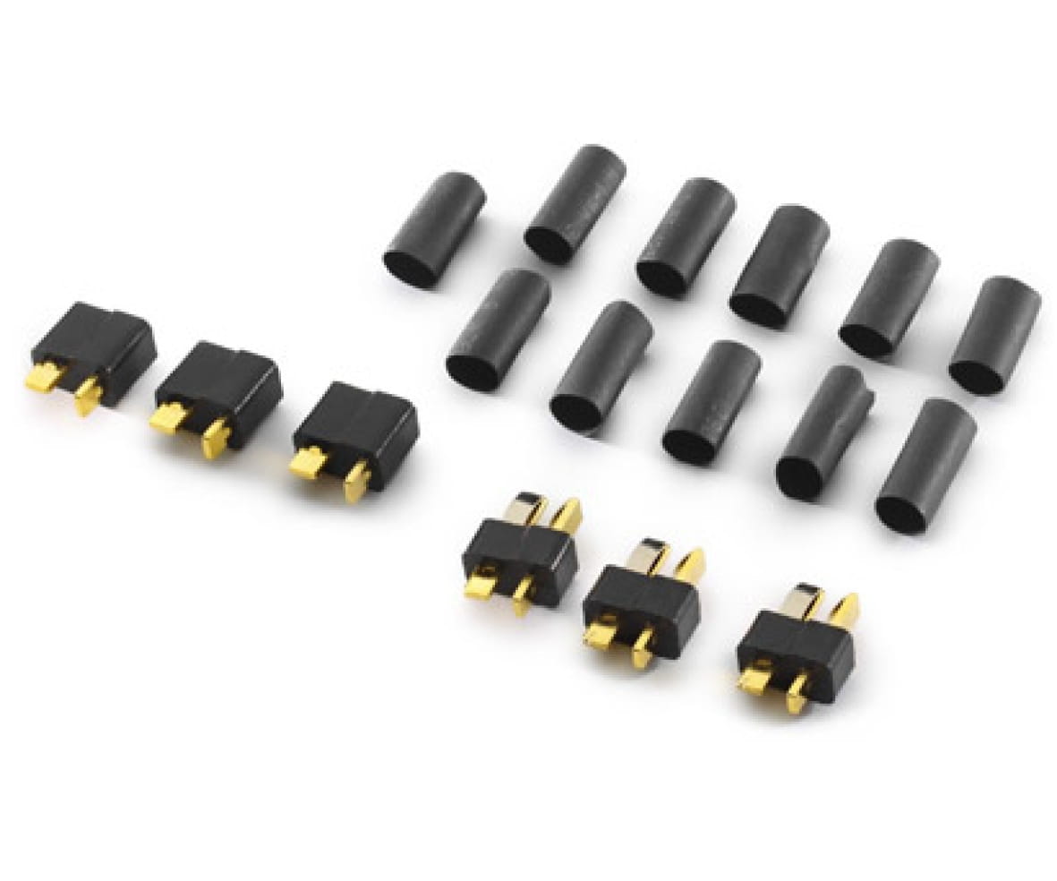 Carson T-Plug Stecker_Buchsen 3 Paare - RC-Zubehoer
