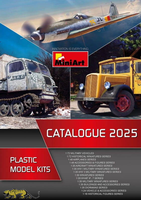 MiniArt Plastik Modellbau Katalog 2025