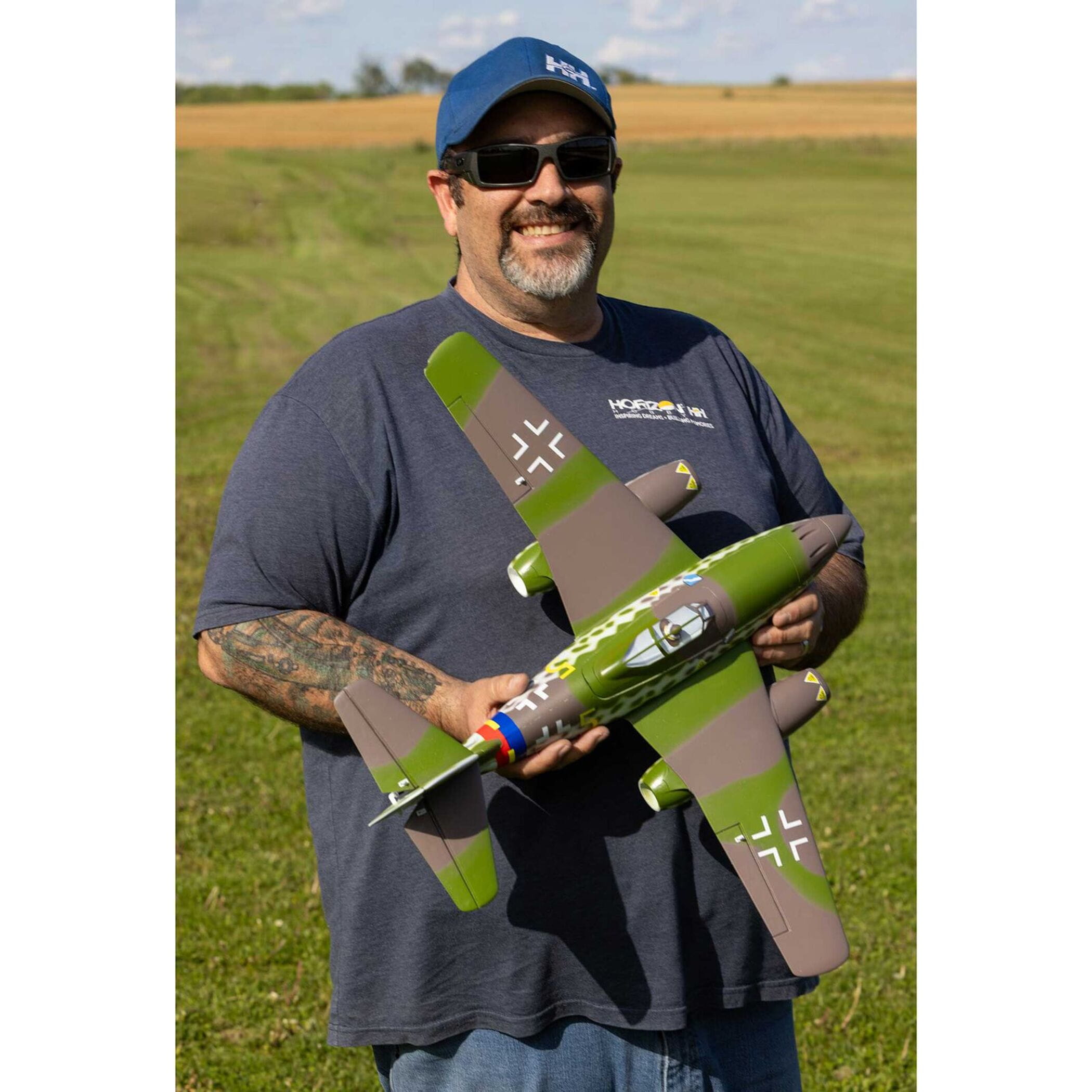 E-flite Me 262 30mm EDF Jet BNF AS3X_ SAFE