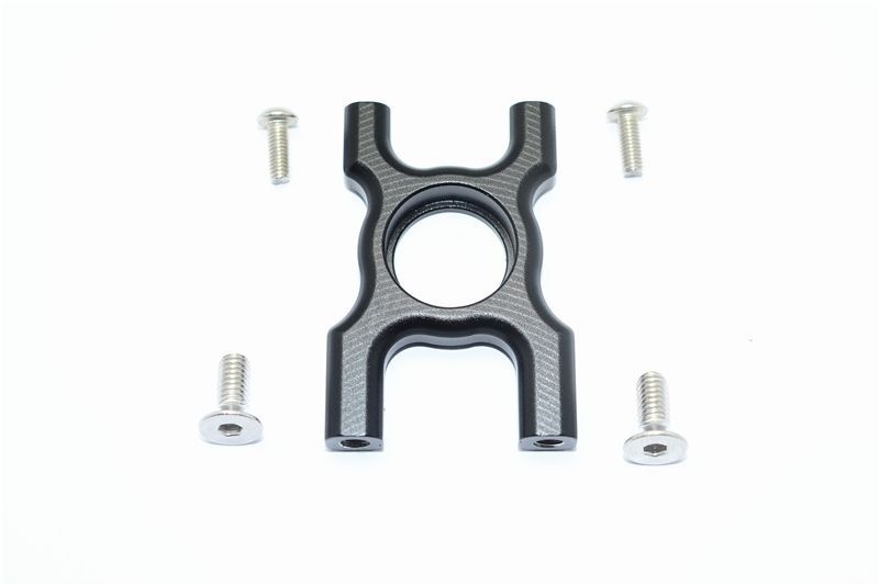 GPM Alu Mitteldiffhalter mitte schwarz fuer ARRMA Kraton_ Talion_ Typhon_ Senton_ Outcast 6s - RC-Zub