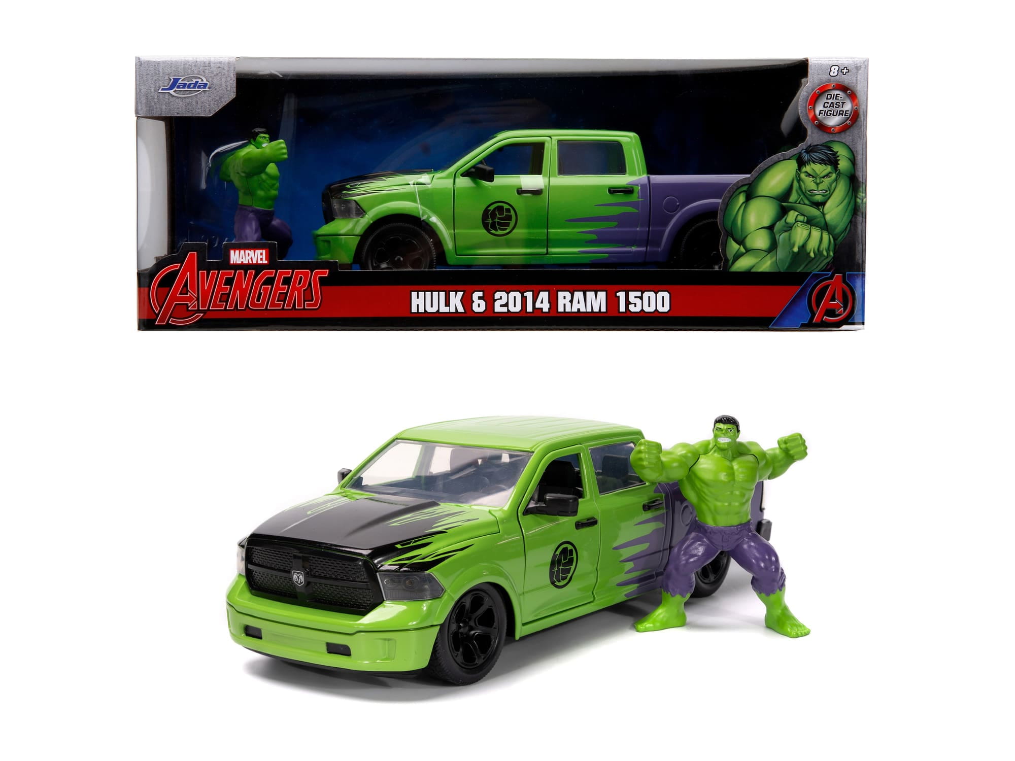 Jada Marvel Hulk 2014 Ram 1500 1_24 - RC-Zubehoer