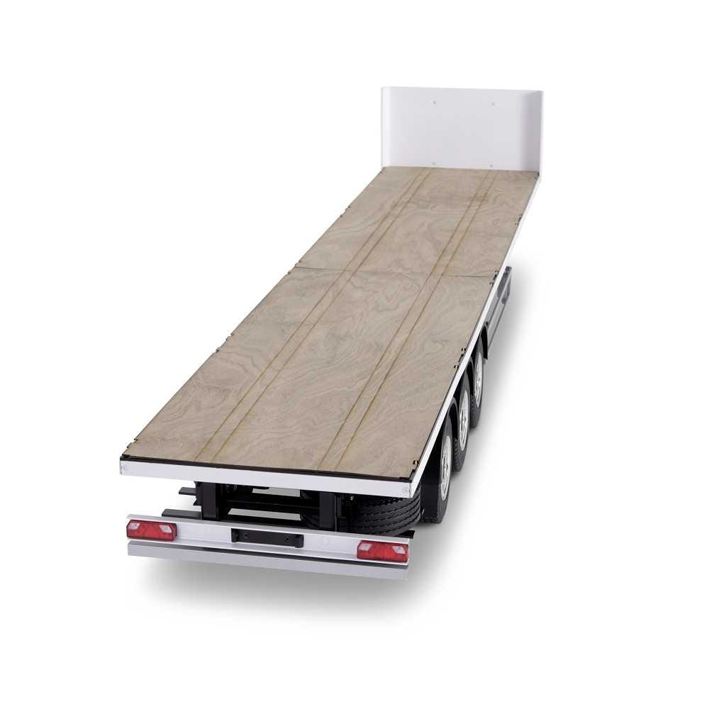 Carson RC Truck Anhänger 1:14 3-Achs Flachbettauflieger III Stahl Carson RC Truck Anhänger 1:14 3-Achs Flachbettauflieger III Stahl