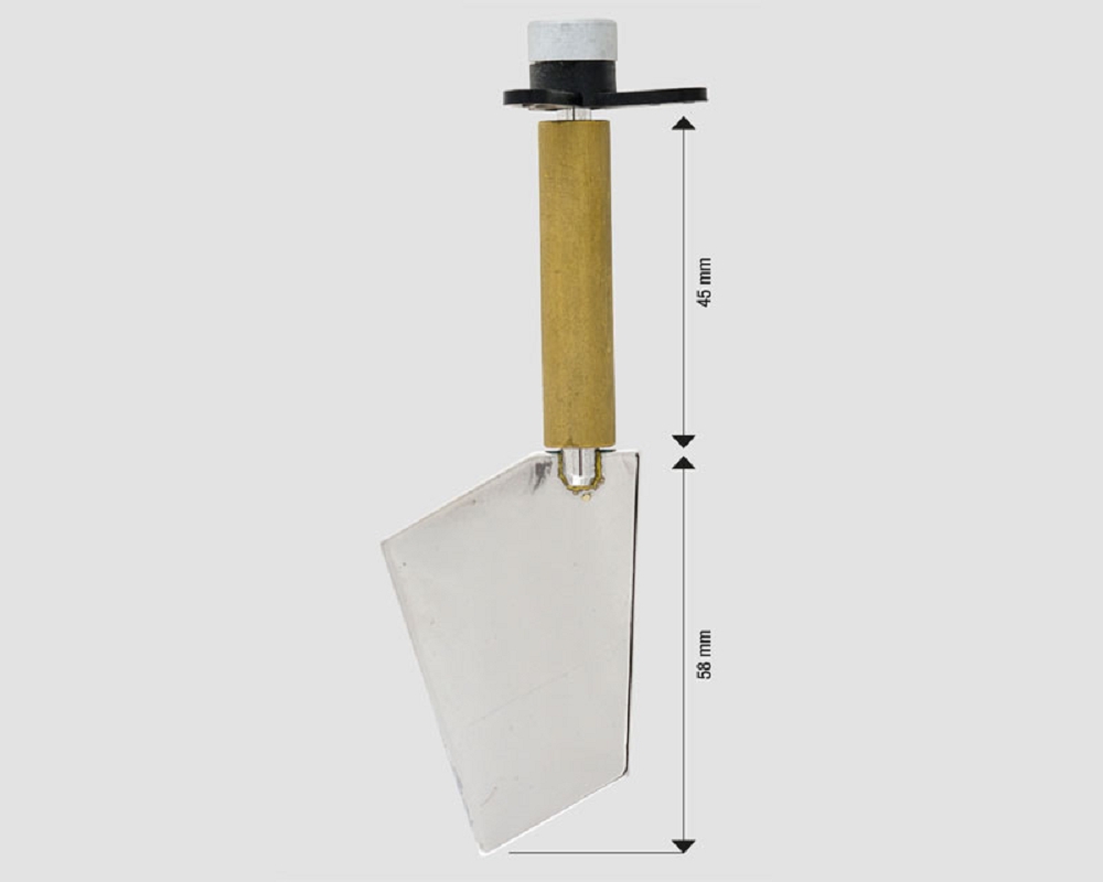 Krick Metall Ruder schraeg komplett 35x56 mm - RC-Zubehoer