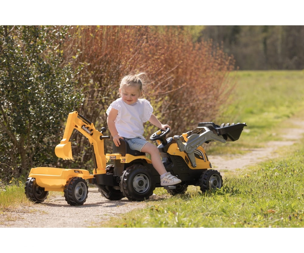 Smoby-Traktor-Builder-Max-Anhaenger Smoby Traktor Builder Max_Anhaenger - RC-Zubehoer