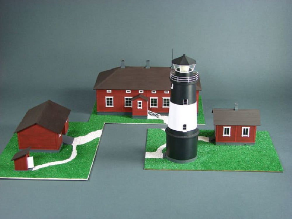 Shipyard Leuchtturm Ulkokalla Lighthouse 1871 1:72 Laser Kartonbausatz Shipyard Leuchtturm Ulkokalla Lighthouse 1871 1:72 Laser Kartonbausatz