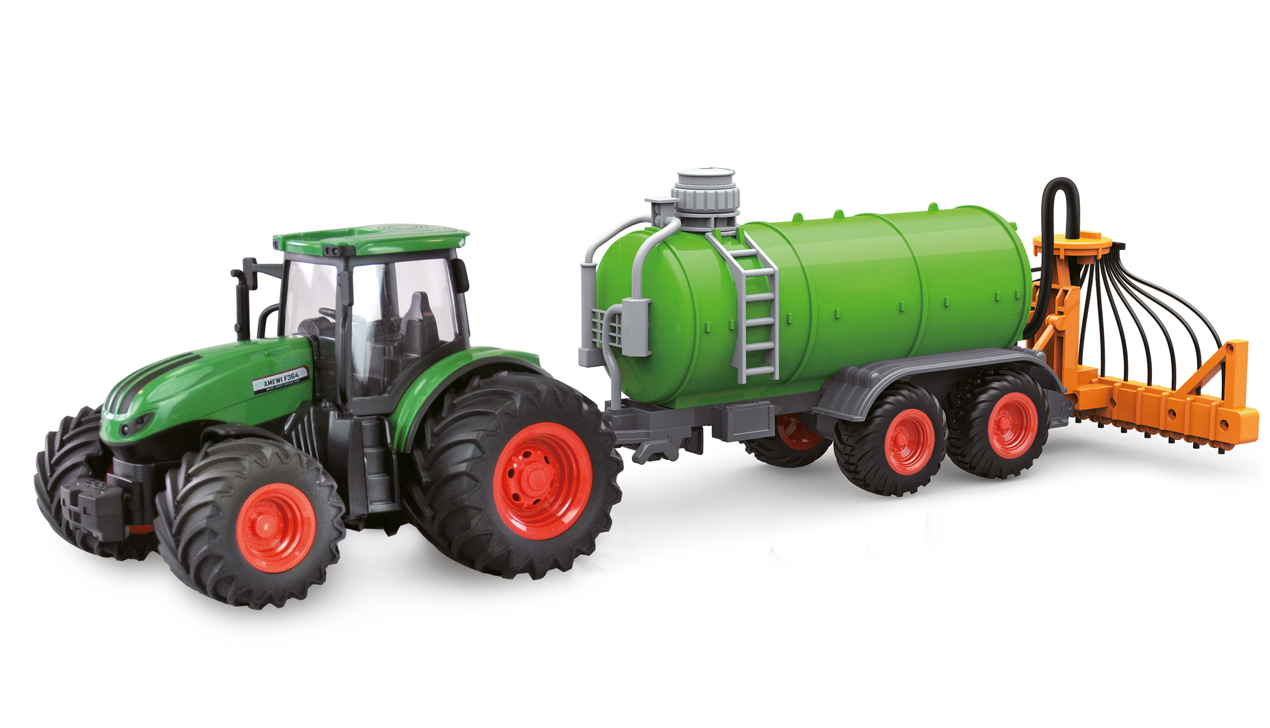 Amewi RC Traktor mit Guellefass_ 1_24 RTR gruen - RC-Zubehoer