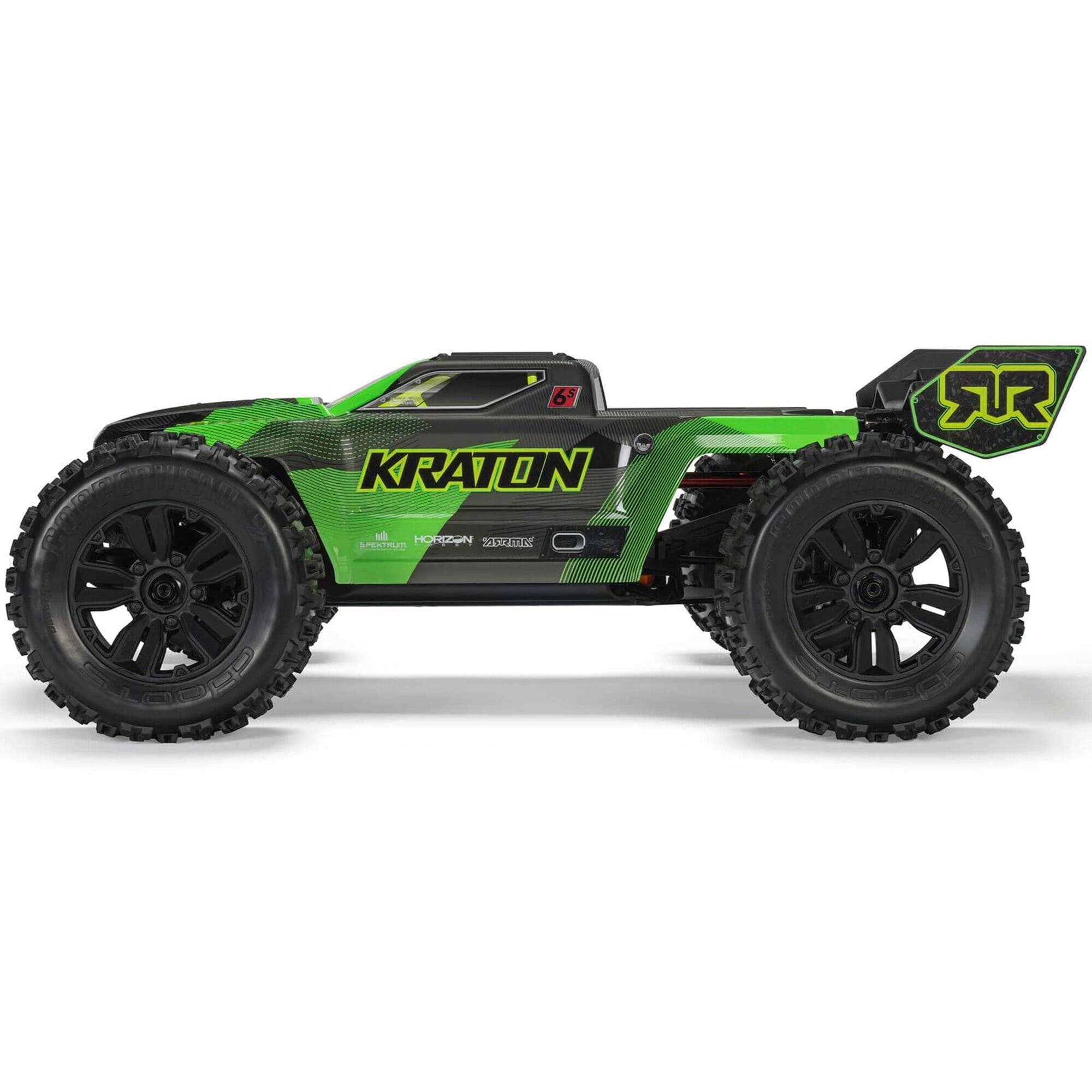 Arrma KRATON 6S BLX V6 RTR 1_8 Speed Truck in Gruen-Schwarz