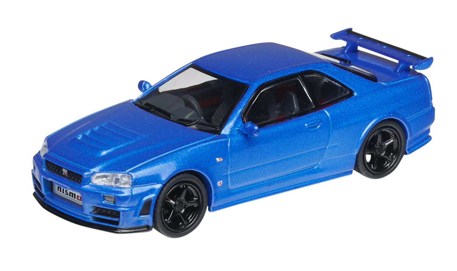 Schuco 1_64 Nismo R34 GT-R Z-tune Blau Standmodell
