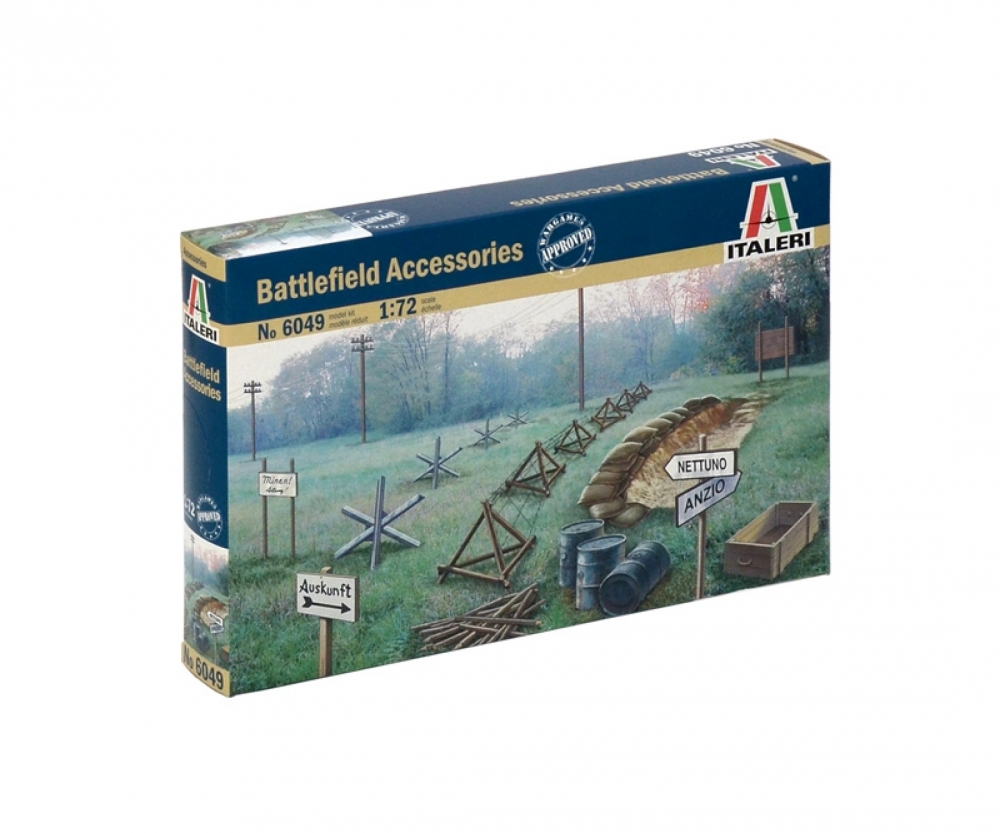 Italeri 1_72 Zubehoer Schlachtfeld WWII - RC-Zubehoer