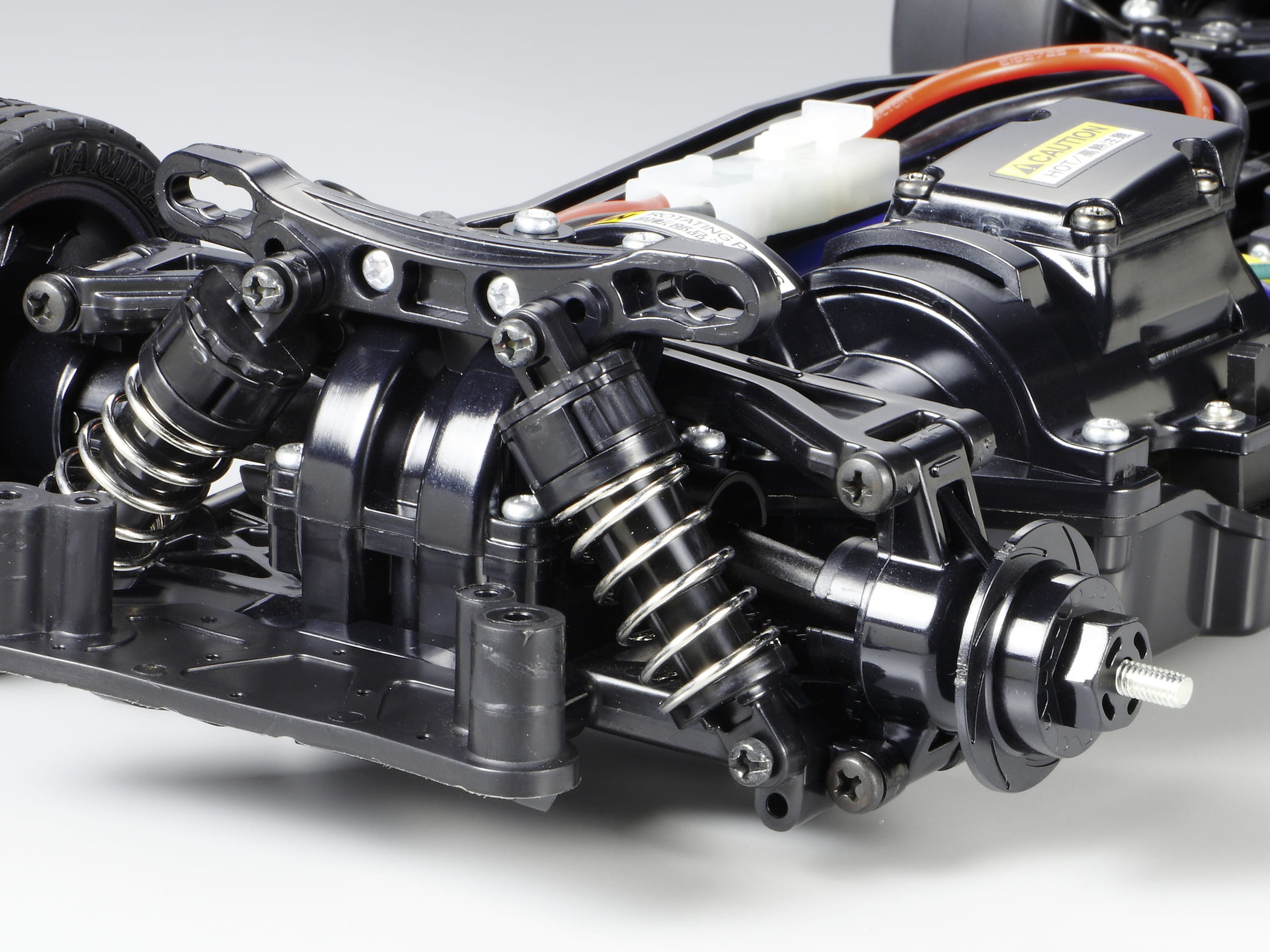 Tamiya RC Modell Porsche 911 GT3R 992 mit TT-02 Chassis und vorlackierter Karosserie