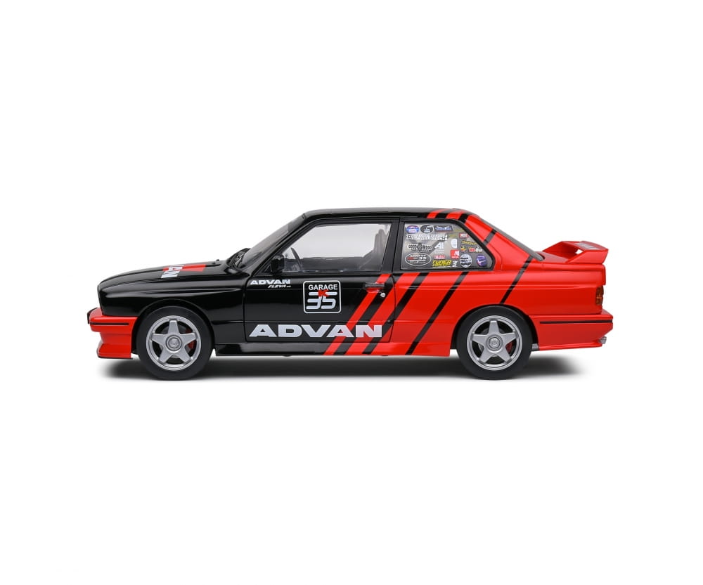 Solido 1_18 BMW E30 M3 ADVAN DRIFT Modellauto - RC-Zubehoer