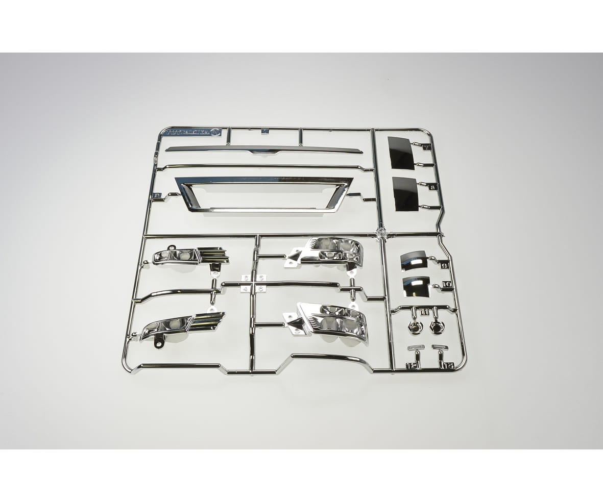 Tamiya N-Teile Reflektoren_Grill chrom 56325 - RC-Zubehoer