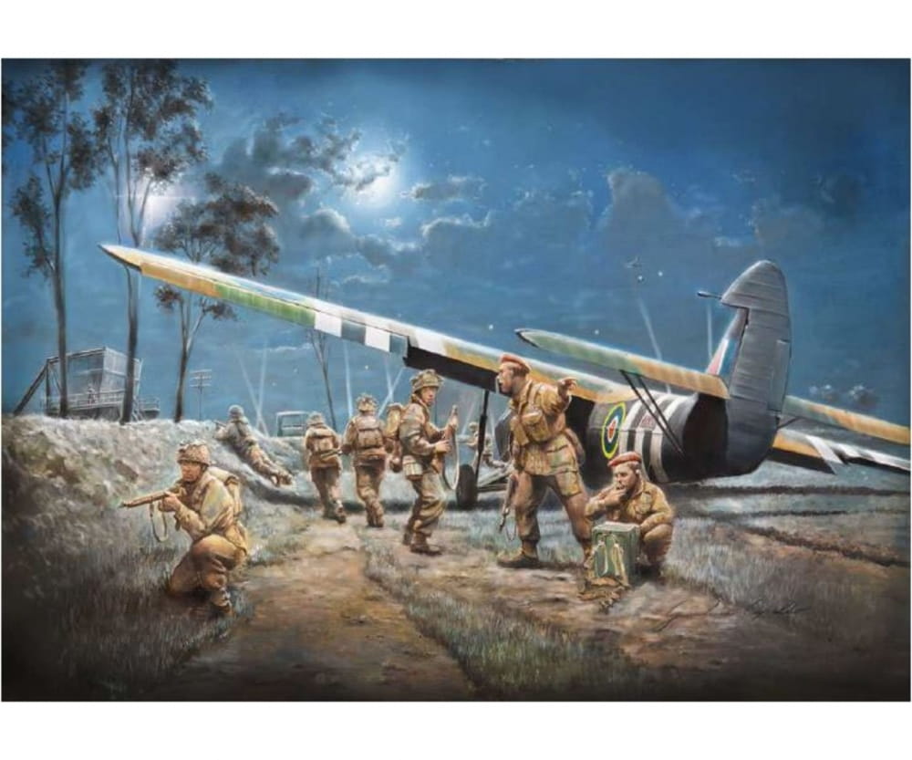 Italeri 1:72 AS.51 HORSA Mk.I/II&Brit.Fallschirm