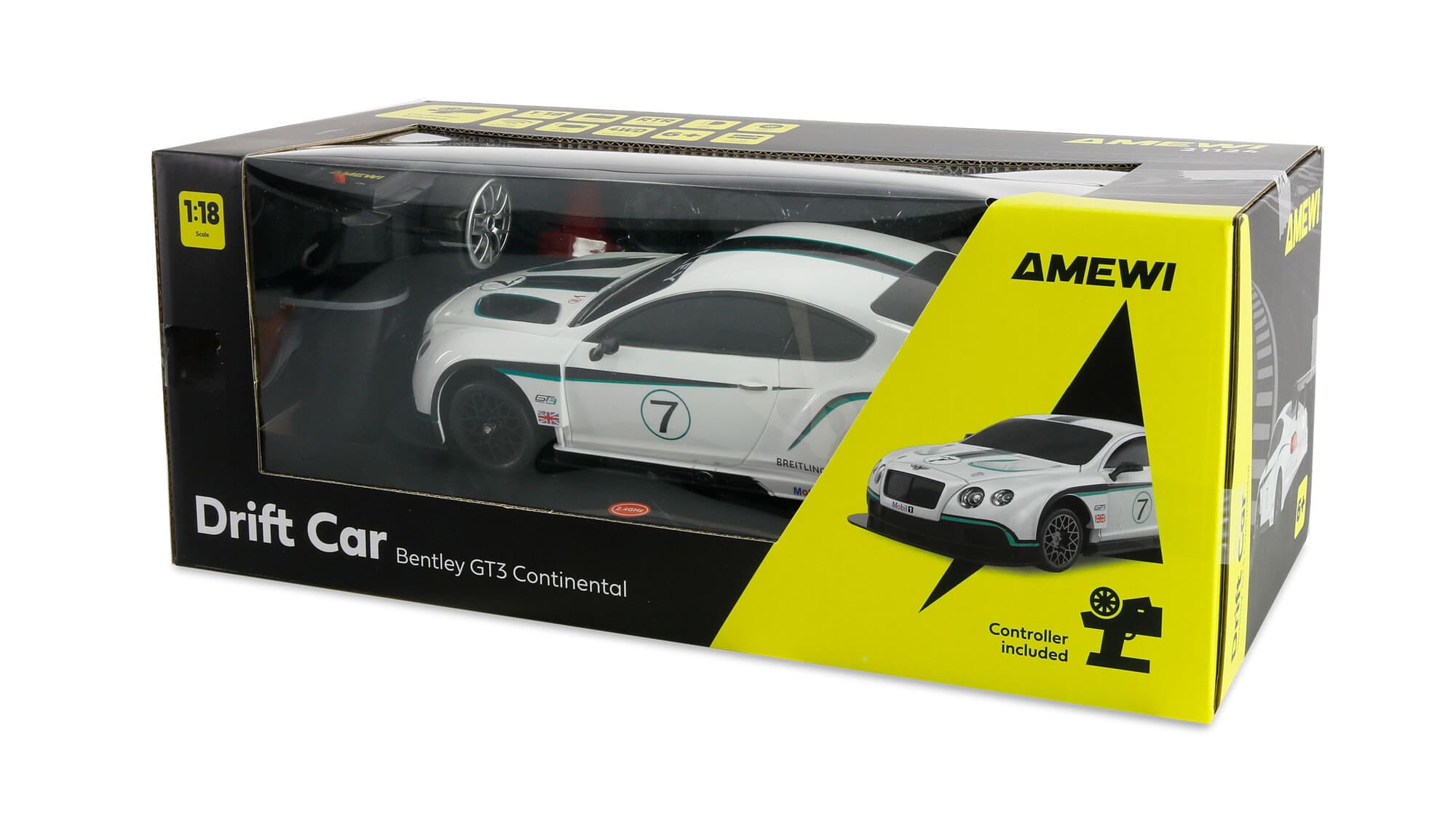 Amewi Bentley GT3 Continental Drift Car 1_18 RTR RC Fahrzeug - Art_-Nr. 21124