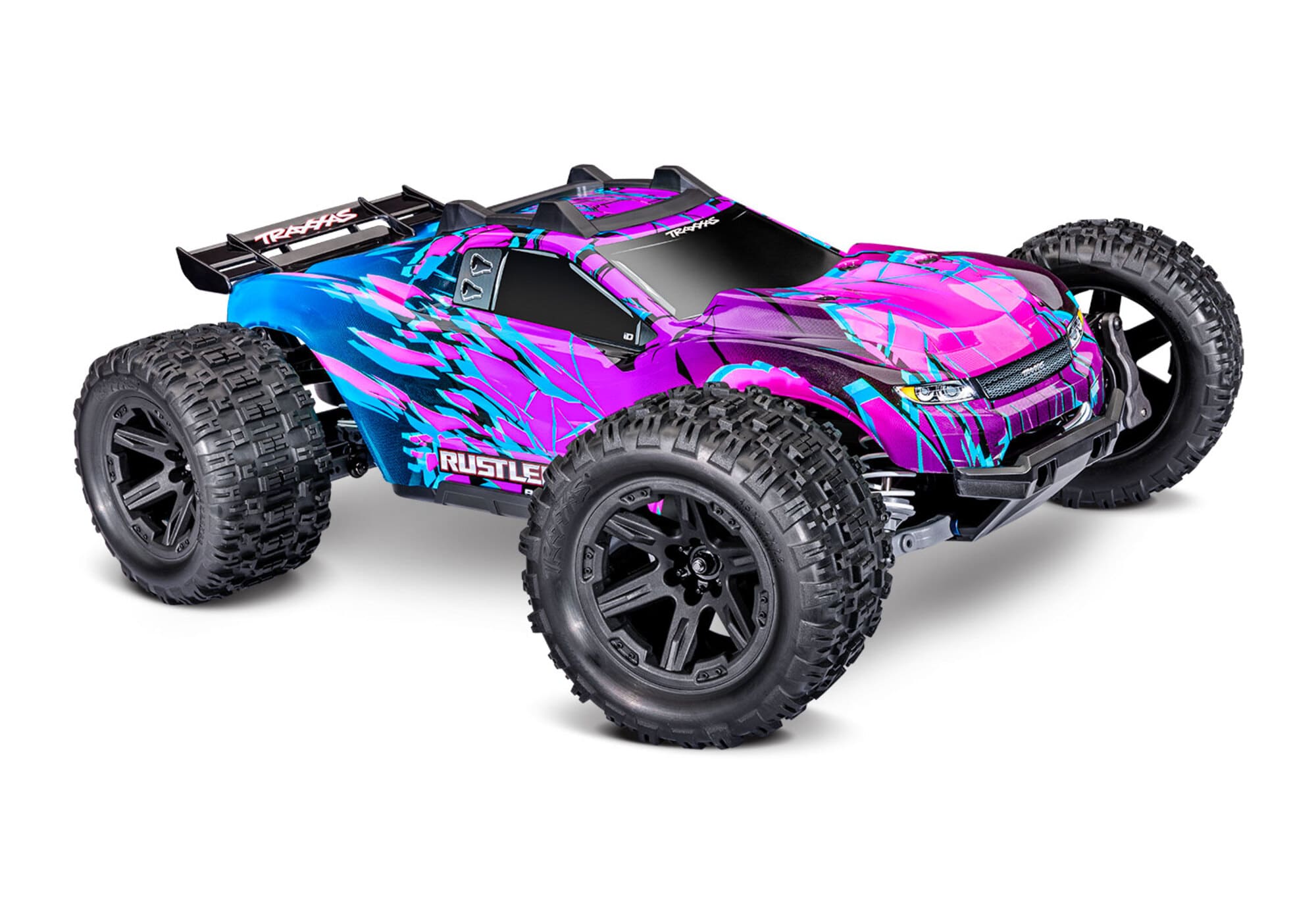 Traxxas Rustler 1:10 4X4 Stadium Truck Purple RTR VX3 Brushless HD