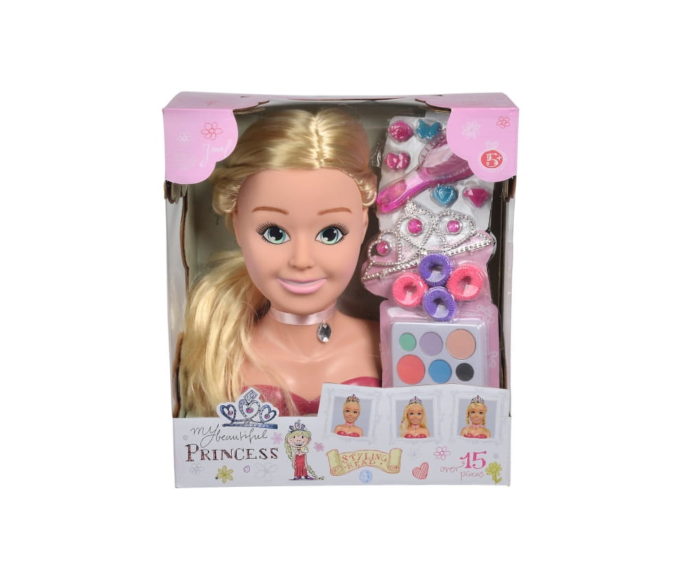 Simba Toys SLG Prinzessin Schmink-& Frisierkopf