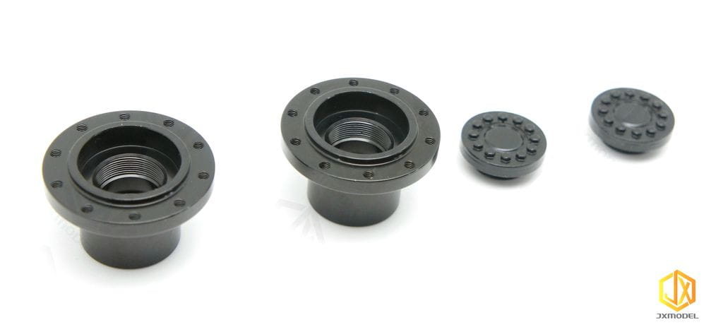 JXModel 1:14 Alufelgen vorne für Breitreifen JXModel 1_14 Alufelgen vorne fuer Breitreifen - RC-Zubehoer