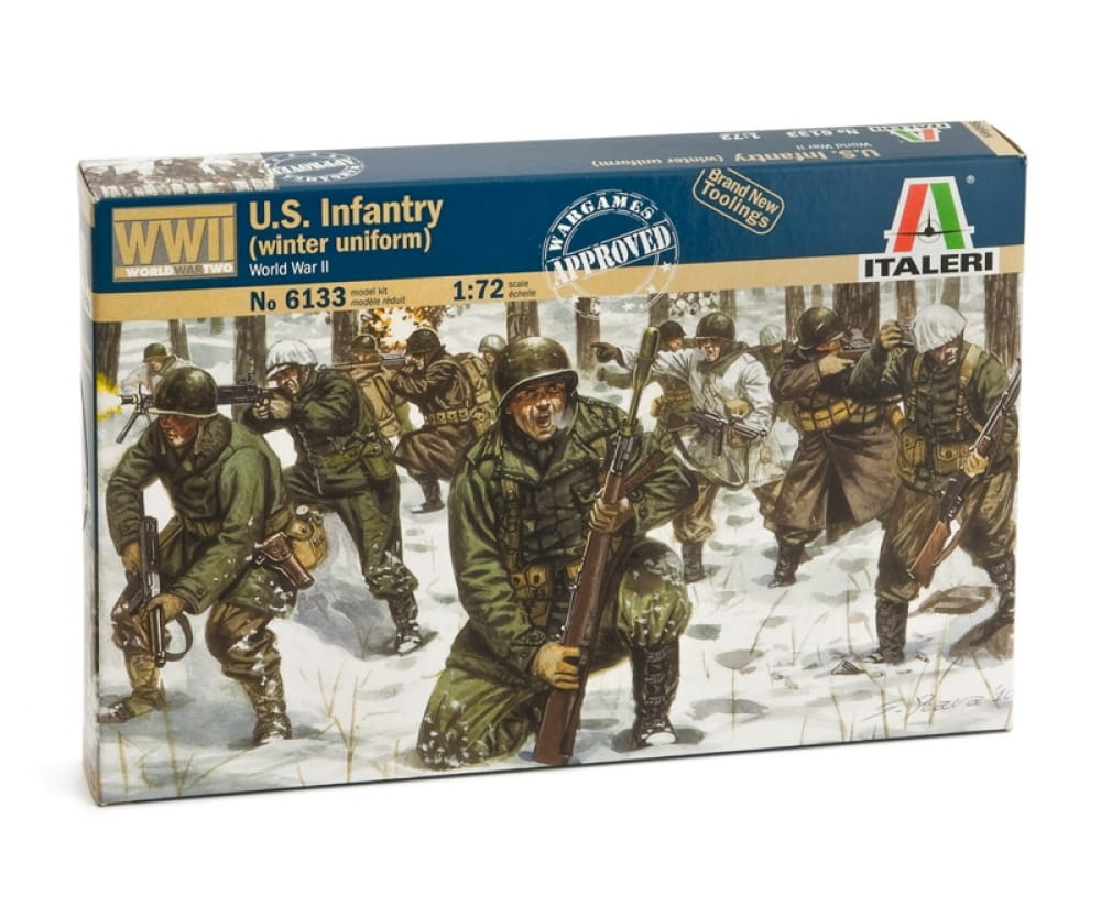Italeri 1_72 WWII U_S.Infanterie Winteruniform - RC-Zubehoer