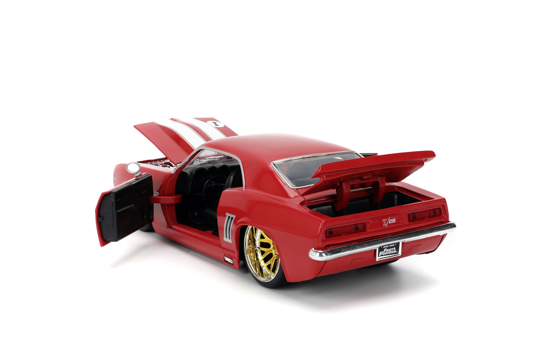 1969 Chevrolet Camaro Modellauto 1_24 rot von Jada Toys