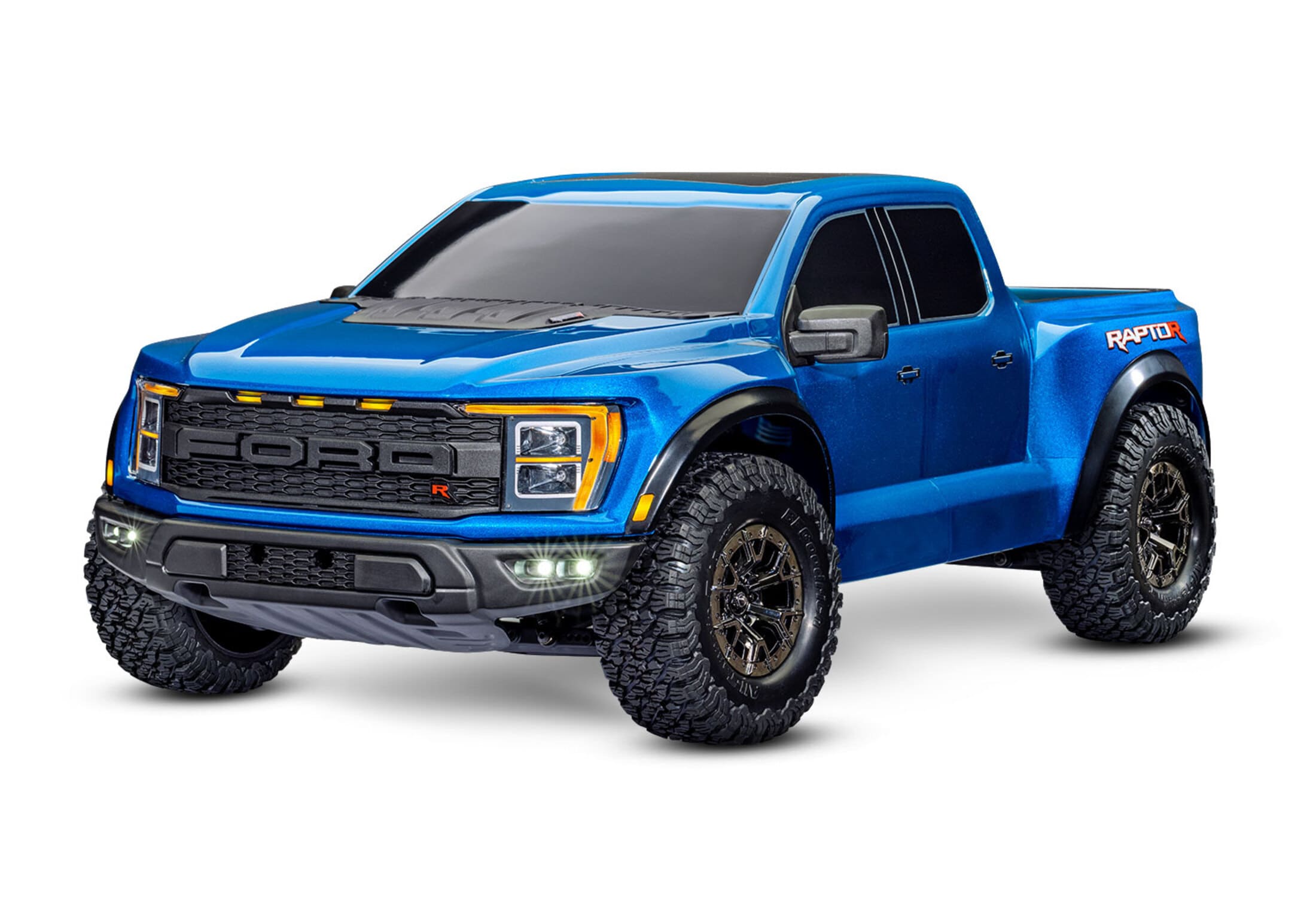 Traxxas RC Ford F-150 Raptor R 4x4 VXL 1:10 Pro Scale Truck RTR Blau