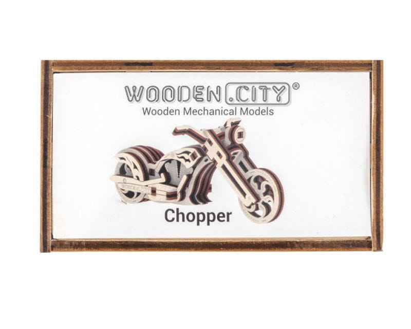Krick Chopper Widget 3D-tec Holz Bausatz 22 Teile
