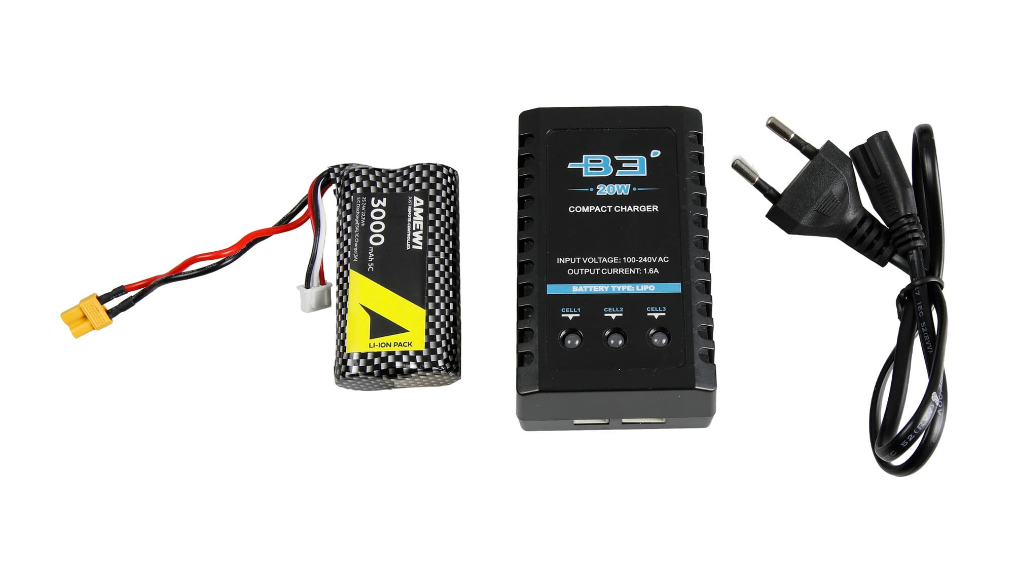 Amewi RC Dreiachs Sattelauflieger mit Kippmulde aus Metall 1_14