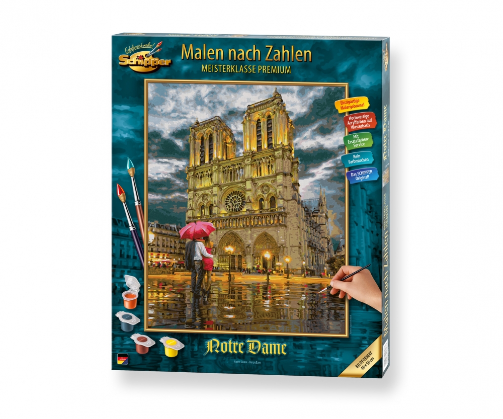Schipper Mahlen nach Zahlen Notre Dame