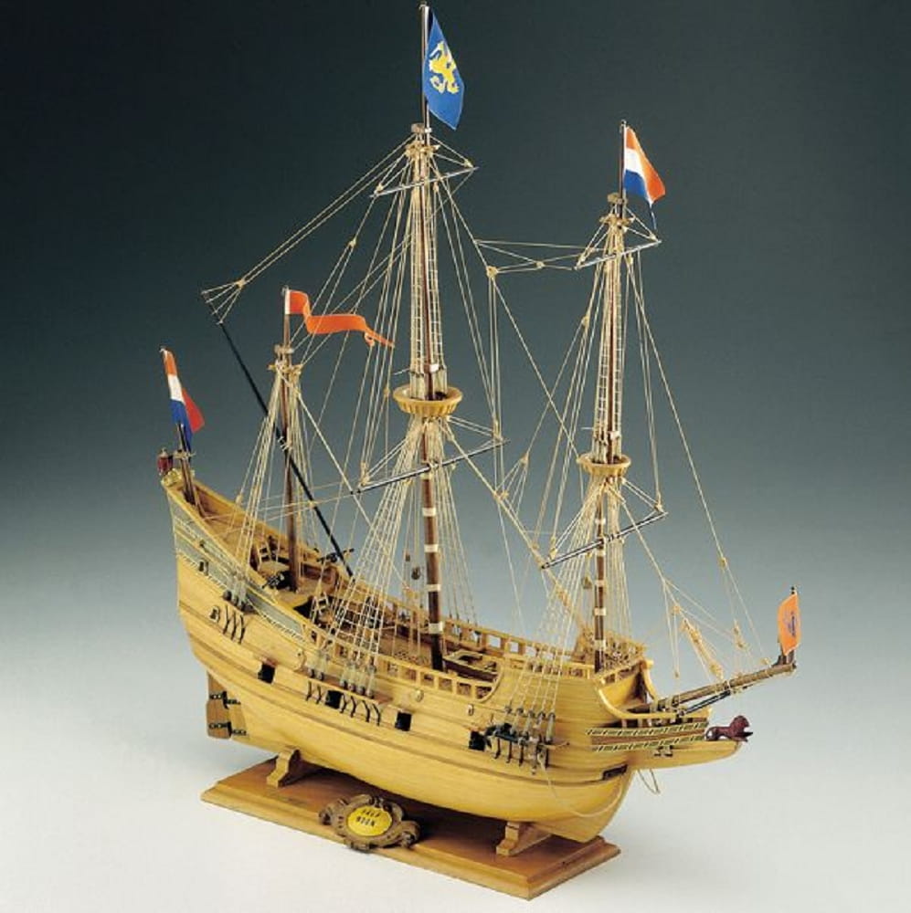 Half Moon Baukasten 1_50 Historisches Schiffsmodell Hudson 1609 Modellbau