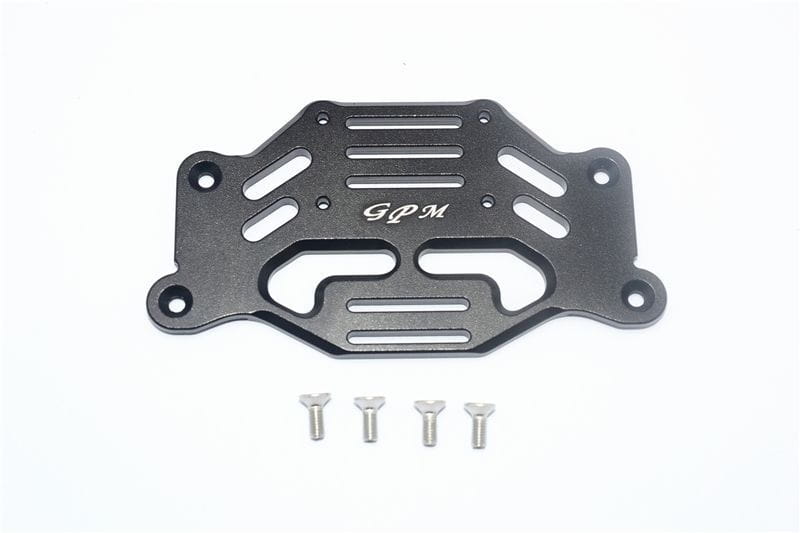 GPM Alu Kotfluegelverstaerkung vorn schwarz fuer Traxxas TRX4 Bronco_ Blazer_ TRX6 - RC-Zubehoer