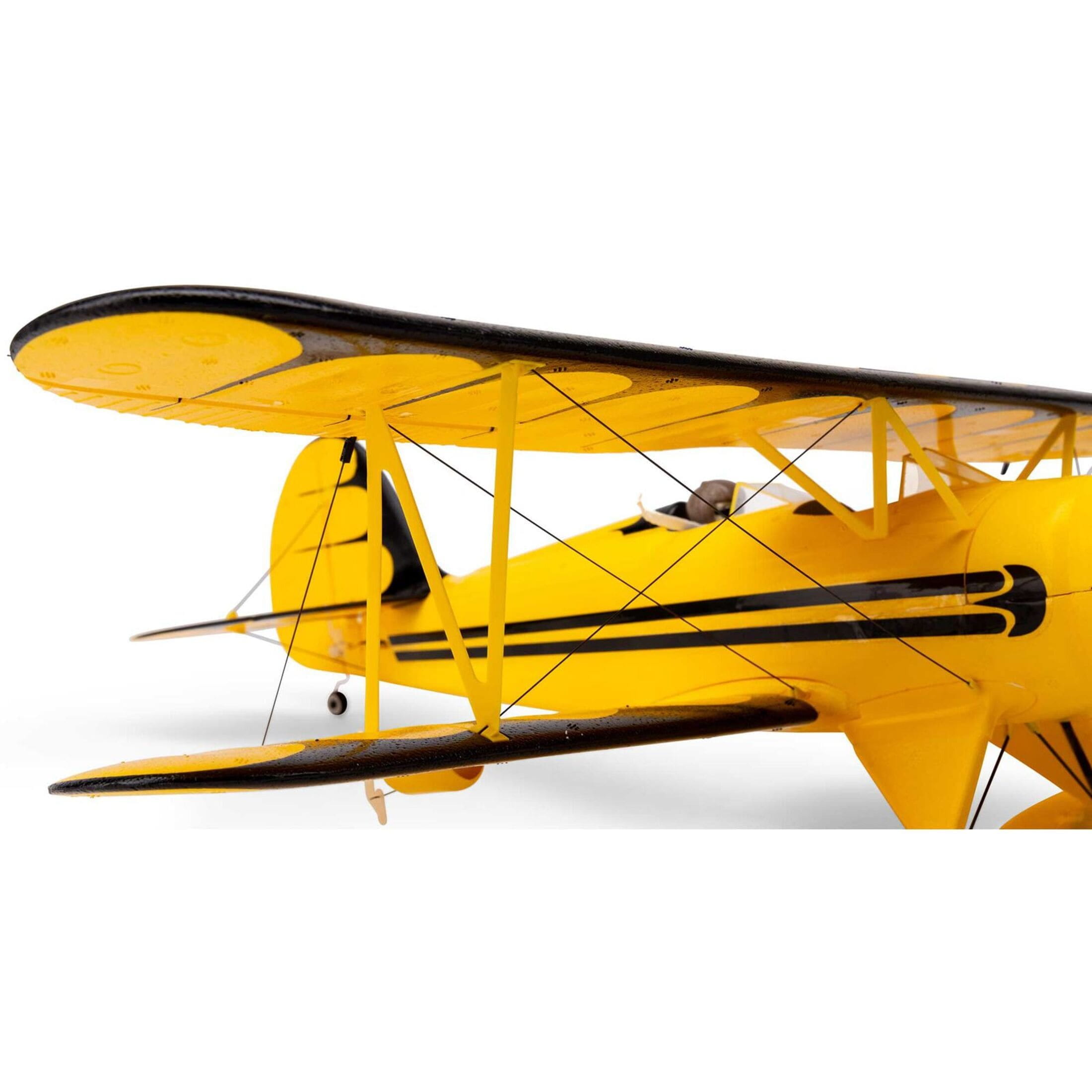 E-flite UMX WACO BNF Basic AS3X SAFE gelb e-flite-umx-waco-rc-flugzeug-weiss-bnf-basic-gelb-mit-safe-as3x