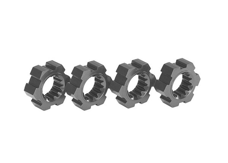 Traxxas Radmitnehmer Aluminium grau (4)