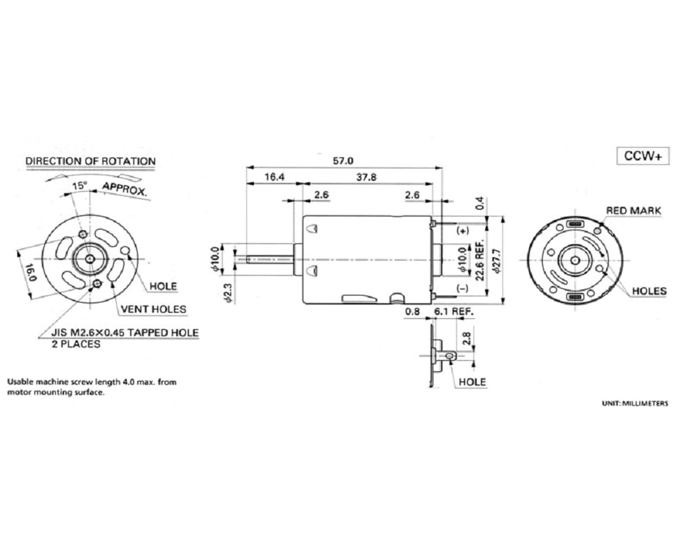 Krick MAX Power 400 Elektromotor - RC-Zubehoer