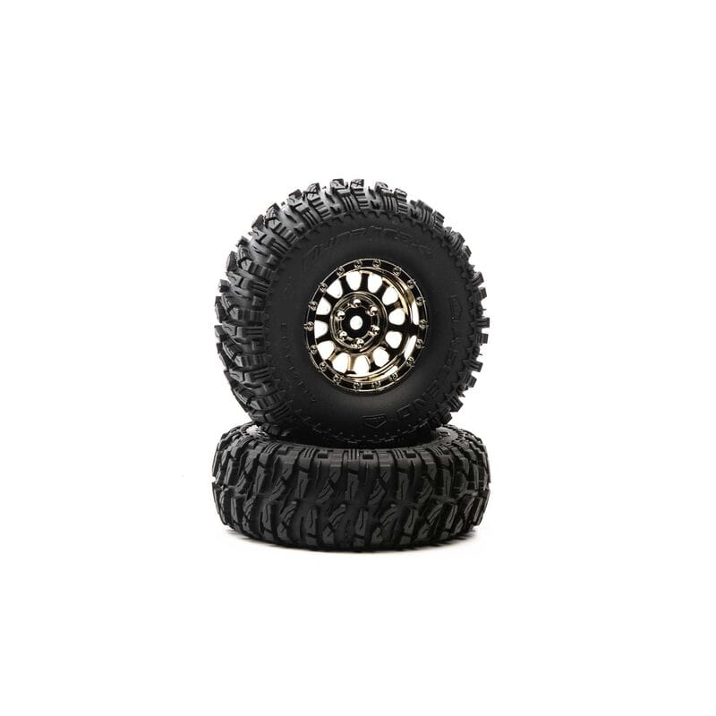 Duratrax Reifen Class 1 Ascend CR C3 1.9" Blk/Chr (2)