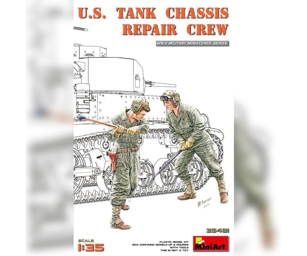 miniart 1 35 us panzer mechaniker crew 2 plastik modellbausatz MiniArt 1_35 US Panzer Mechaniker Crew _2_ Plastik Modellbausatz - RC-Zubehoer