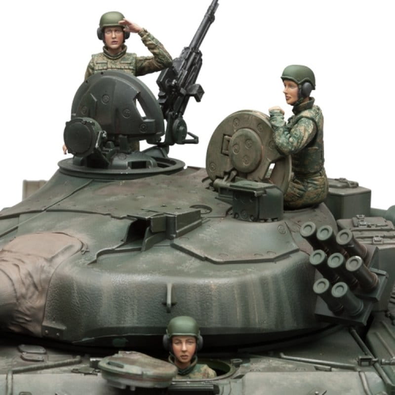 Torro 1_16 Figurenbausatz Russische Panzerbesatzung weiblich - RC-Zubehoer