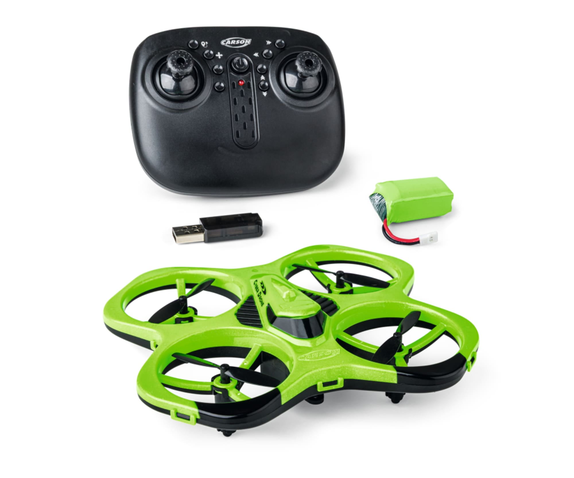 Carson RC Spielzeug Cyber Drone IR RTF gruen - Carson RC Elektronik