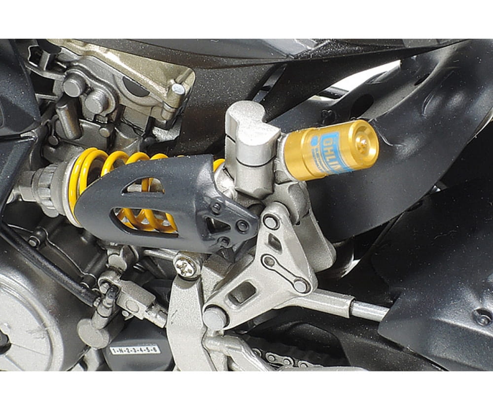 Tamiya Motorrad Gabel Set Ducati 1199 Panigale S 1:12 Plastik Modellbau Bausatz Zubehör