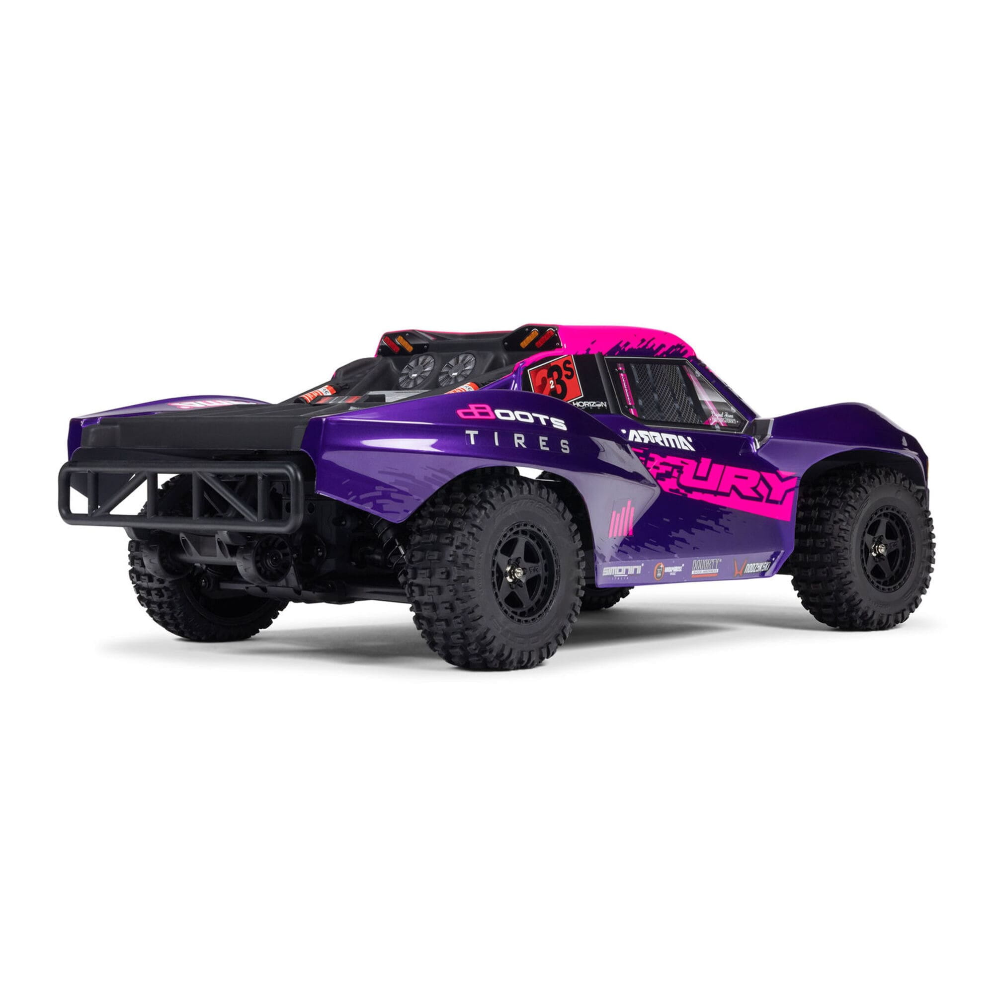 Arrma 1_10 FURY 223S DSC 2WD RTR Brushless Short Course Truck Lila Ersatzteil