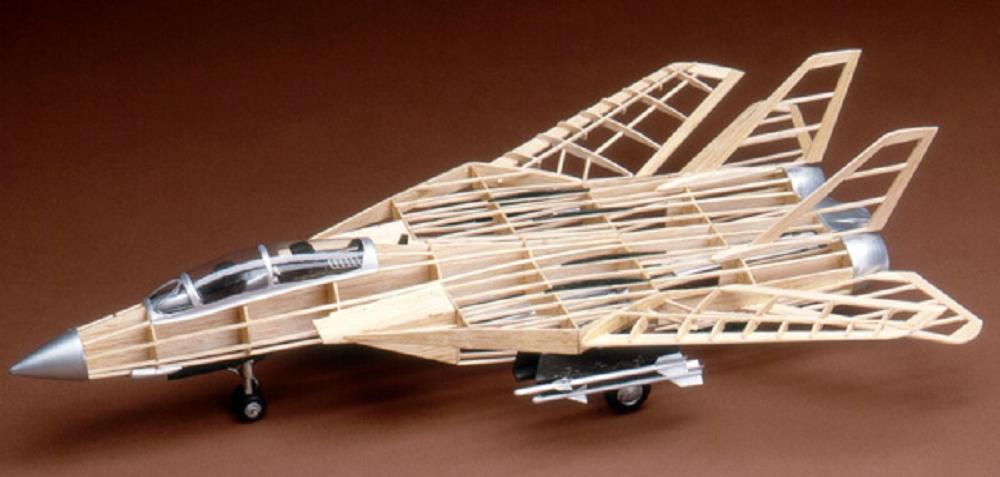 Guillow's Standmodell F-14 Tomcat Bomber 1_40 Balsabausatz - RC-Zubehoer