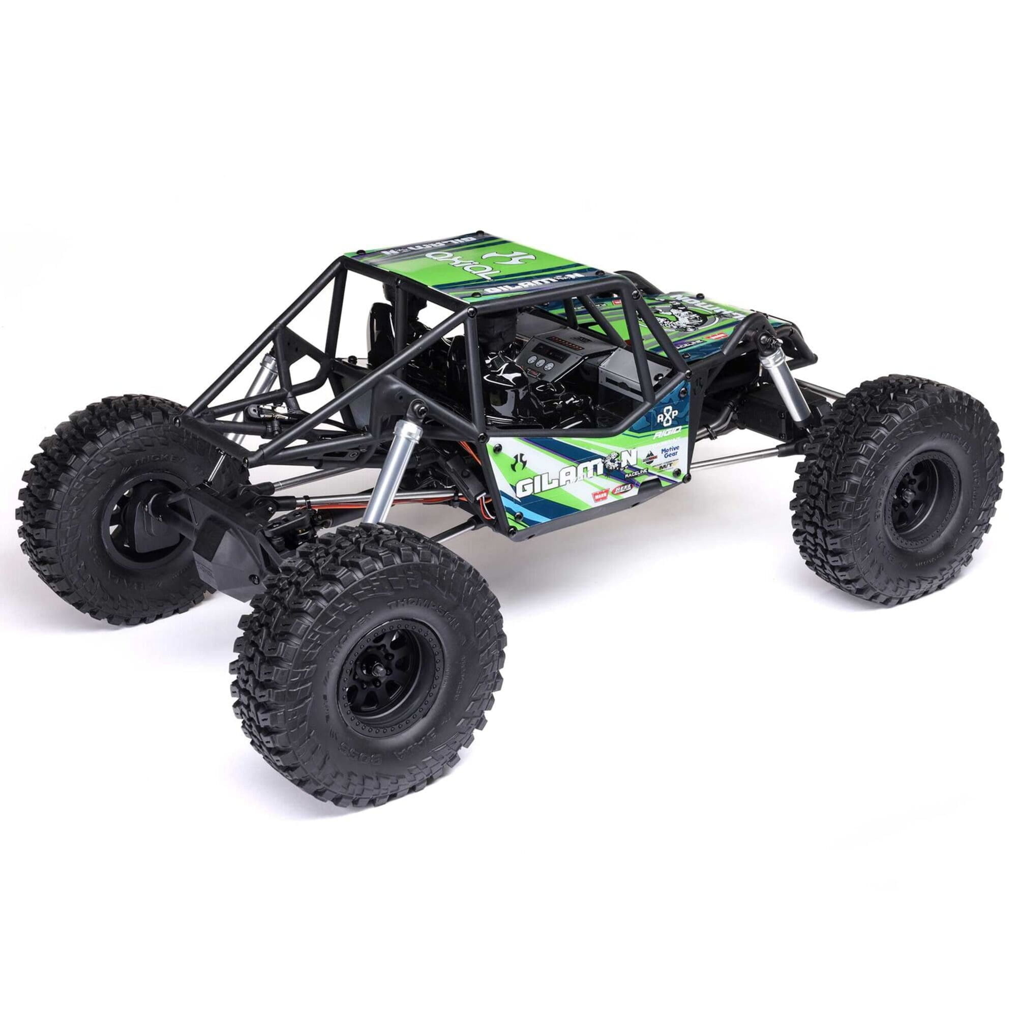 Axial AXP8 Gilamon 2.2 4X4 RTR Trail Buggy in Gruen_ High-Performance Rock Crawler