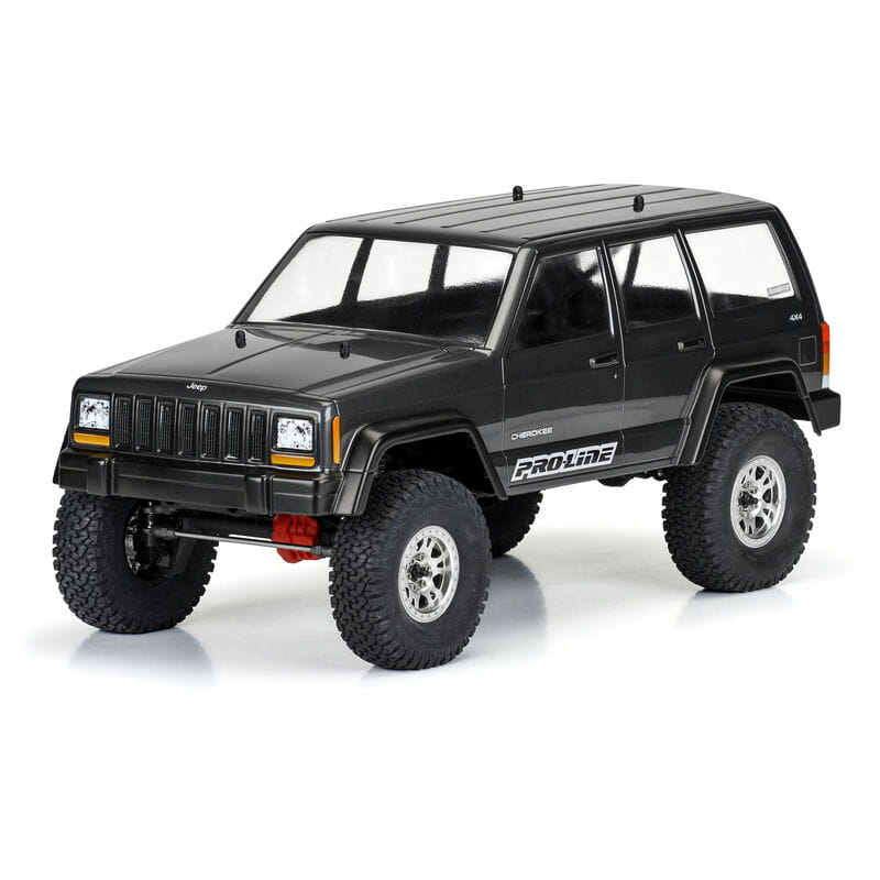Proline 1_10 2001 Jeep Cherokee Klar Karosserie 12.3” _313mm_ Radstand Crawler - RC-Zubehoer