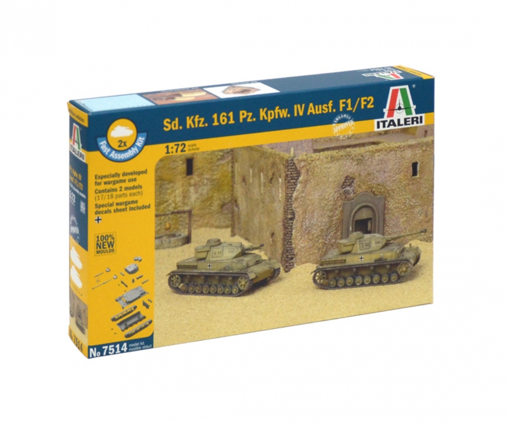 Italeri 1_72 SdKfz_161 PzKpfw_ IV F1 Fast As.Kit - RC-Zubehoer